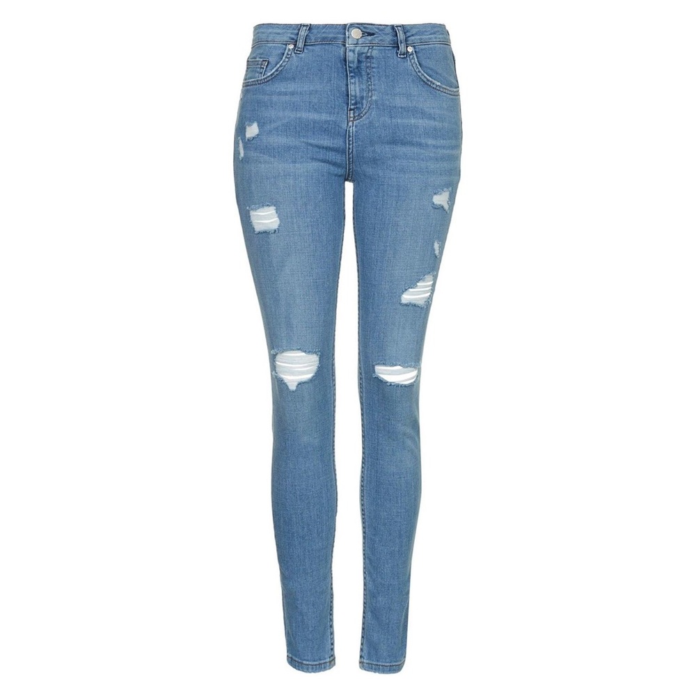 NWT Topshop Moto High Rise Ripped Jeans